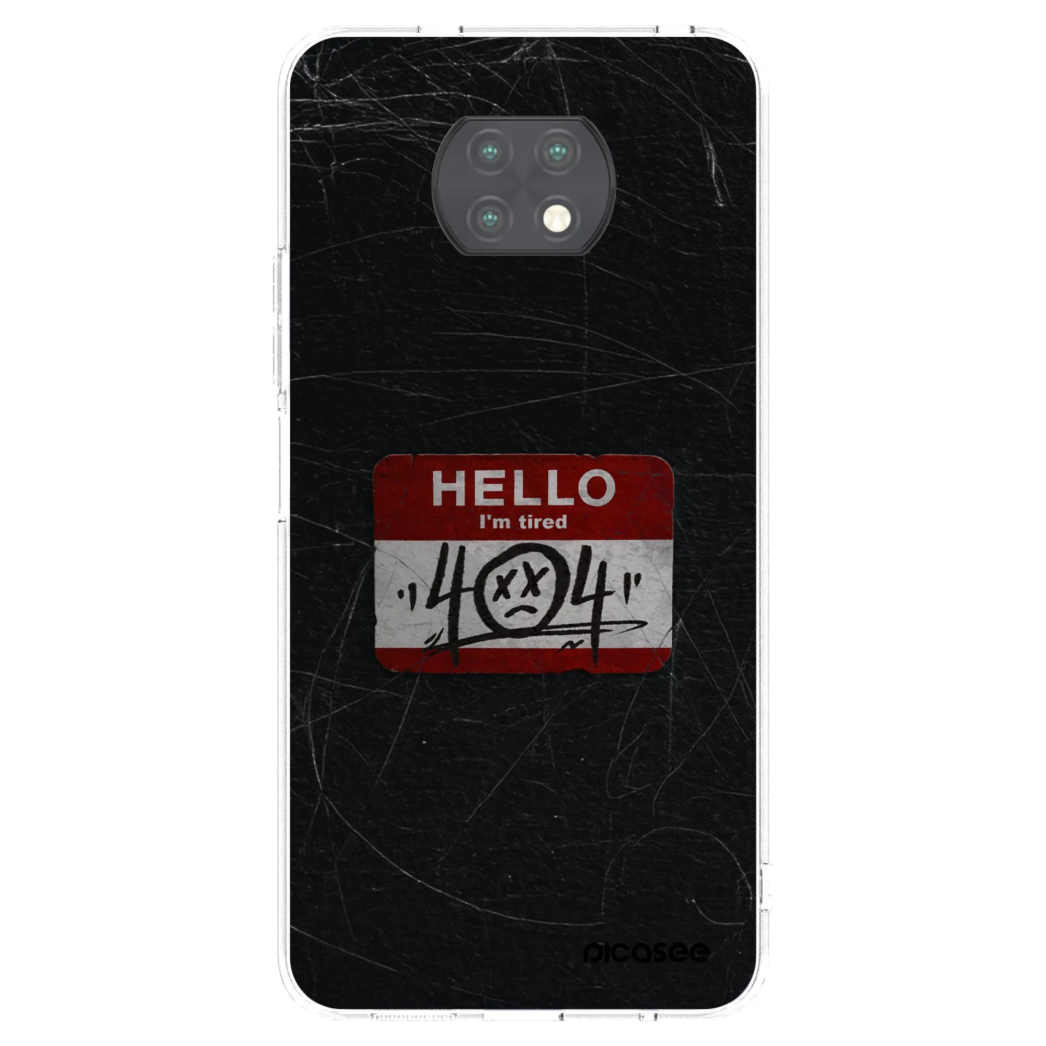 Picasee διαφανής θήκη σιλικόνης Xiaomi Redmi Note 9T - HELLO 404