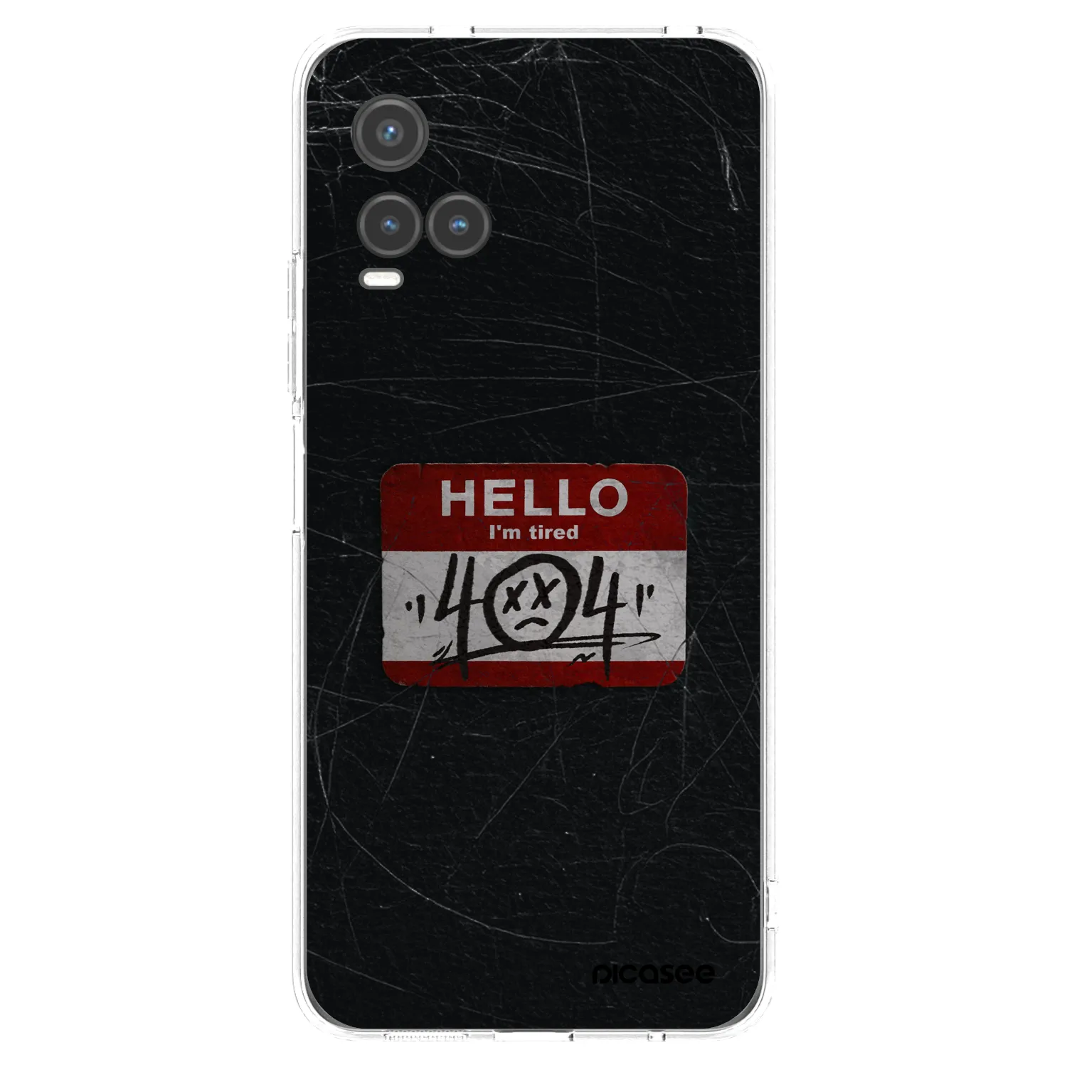 Picasee διαφανής θήκη σιλικόνης Vivo Y33s - HELLO 404