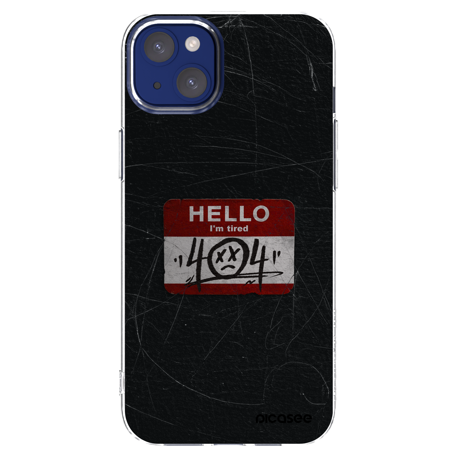 Picasee διαφανής θήκη σιλικόνης Apple iPhone 14 Plus - HELLO 404