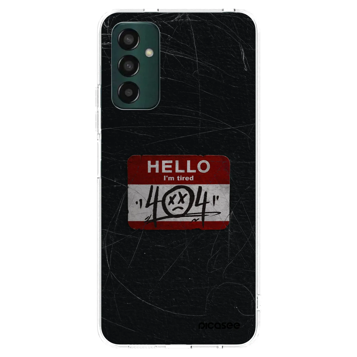 Picasee διαφανής θήκη σιλικόνης Samsung Galaxy M13 M135F - HELLO 404