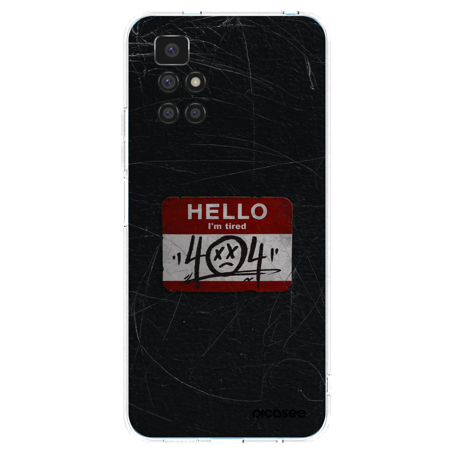 Picasee διαφανής θήκη σιλικόνης Xiaomi Redmi 10 (2022) - HELLO 404