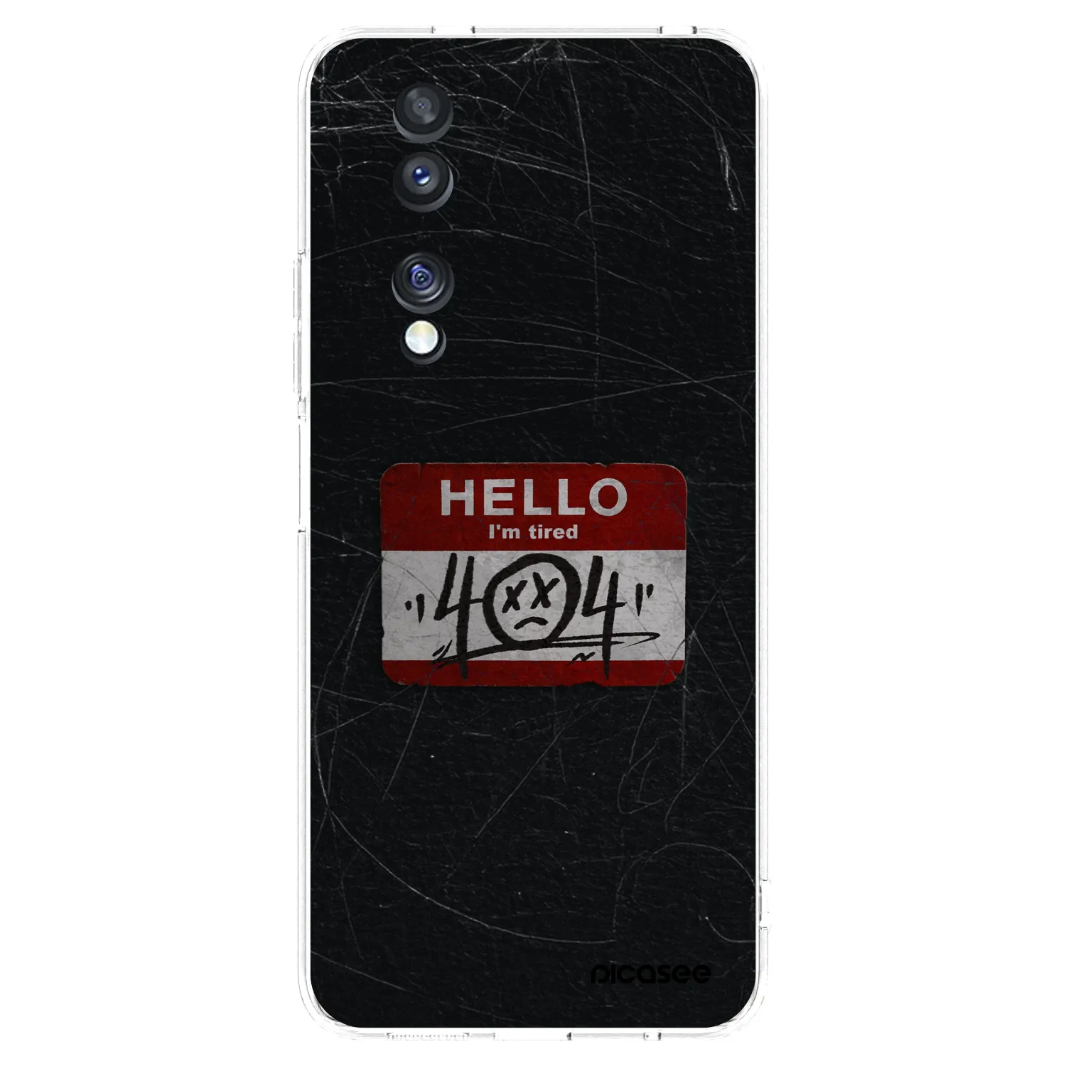 Picasee διαφανής θήκη σιλικόνης Honor 70 - HELLO 404