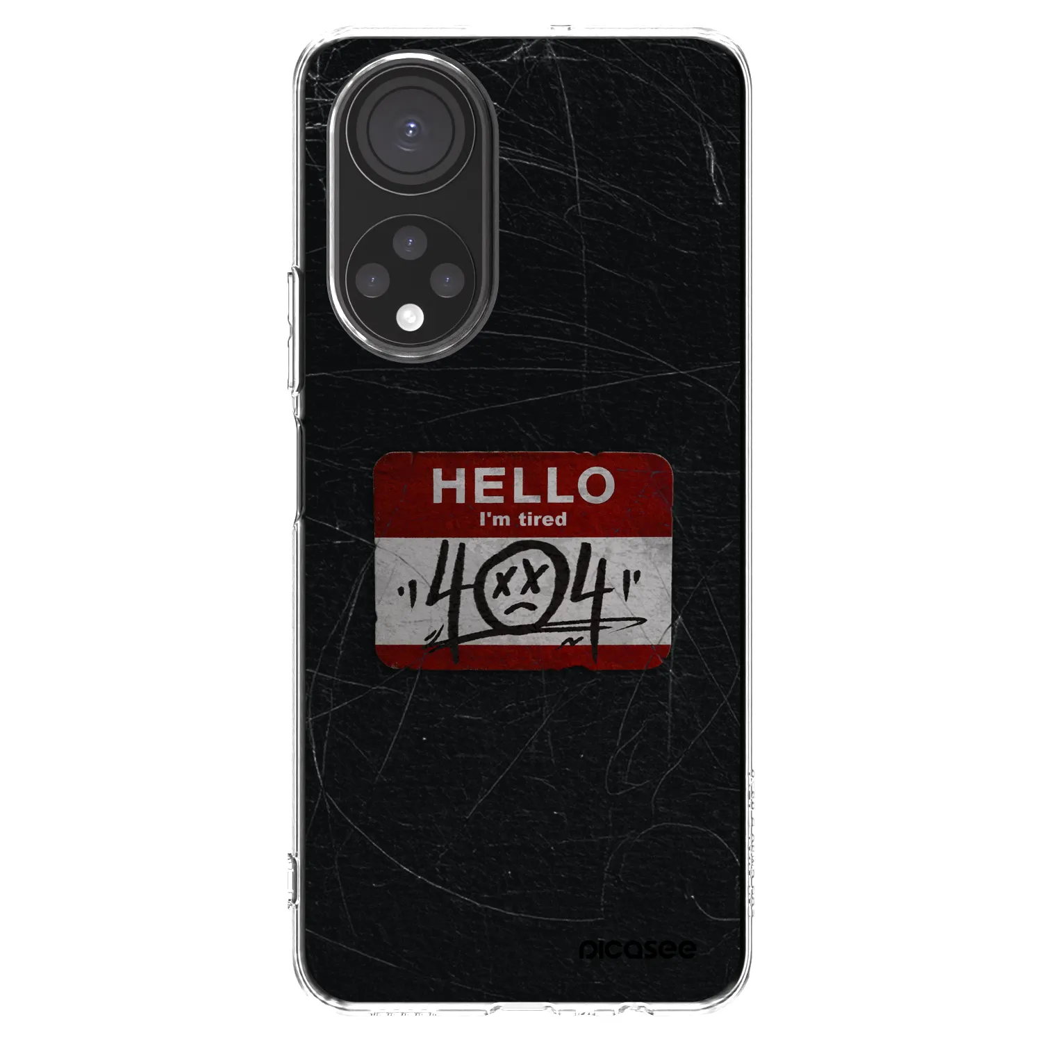 Picasee διαφανής θήκη σιλικόνης Honor X7 - HELLO 404