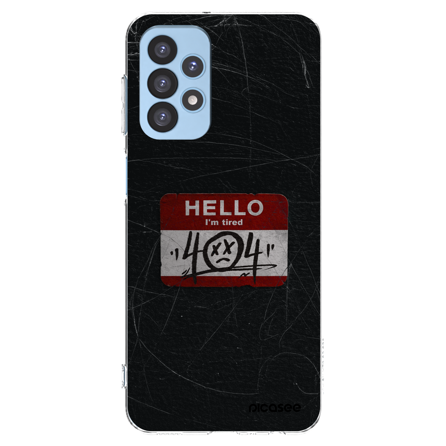 Picasee διαφανής θήκη σιλικόνης Samsung Galaxy A23 A235F 4G - HELLO 404