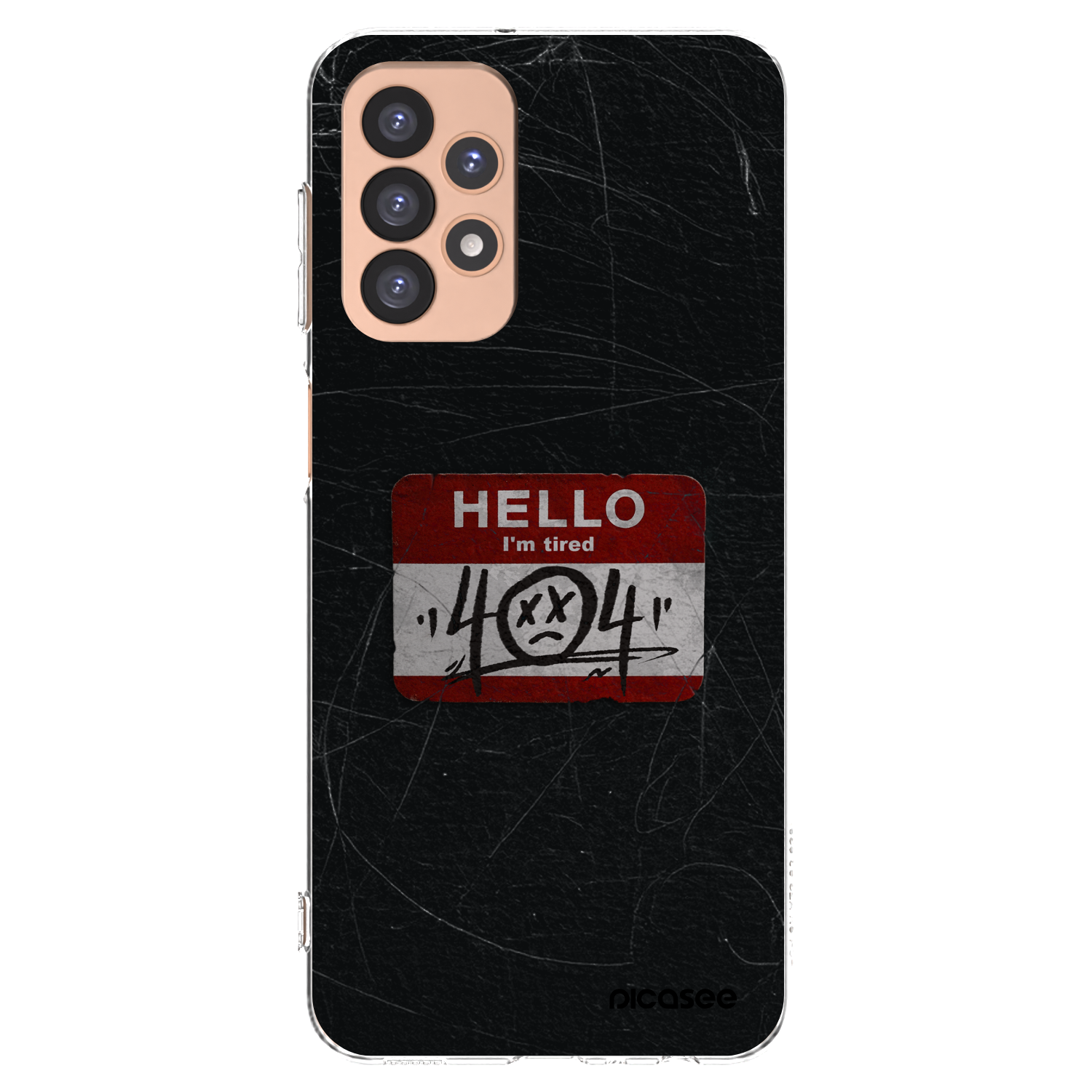 Picasee διαφανής θήκη σιλικόνης Samsung Galaxy A23 A236B 5G - HELLO 404