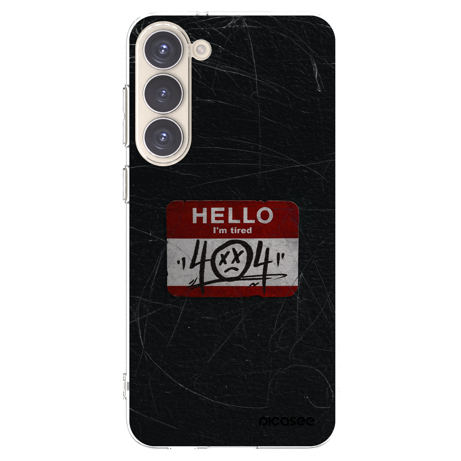 Picasee διαφανής θήκη σιλικόνης Samsung Galaxy S23+ 5G - HELLO 404