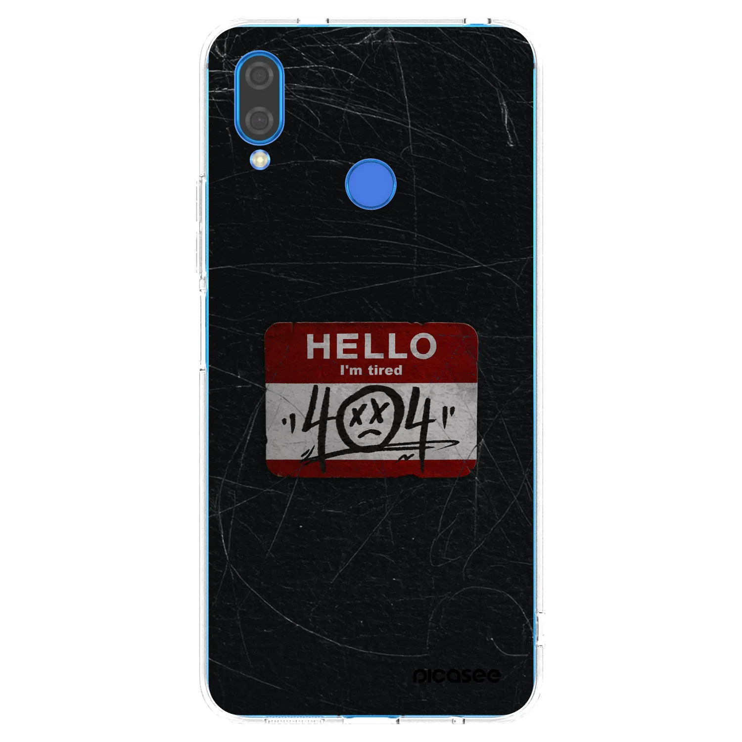 Picasee διαφανής θήκη σιλικόνης Huawei Nova 3i - HELLO 404