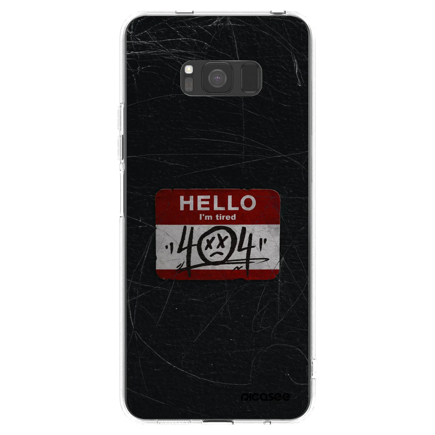 Picasee διαφανής θήκη σιλικόνης Samsung Galaxy S8 G950F - HELLO 404