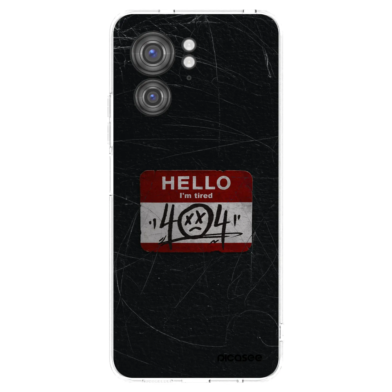 Picasee διαφανής θήκη σιλικόνης Motorola Edge 40 - HELLO 404