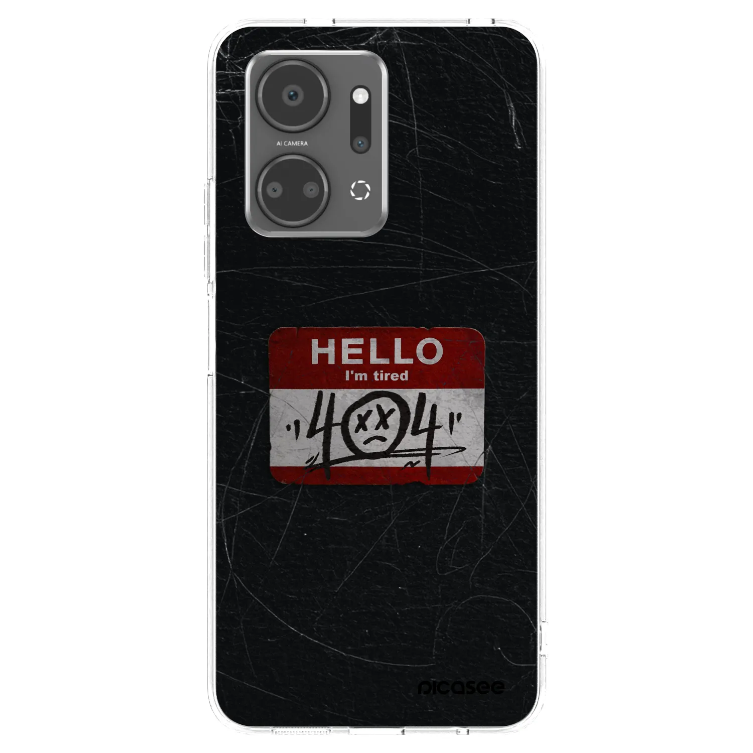 Picasee διαφανής θήκη σιλικόνης Honor X7a - HELLO 404