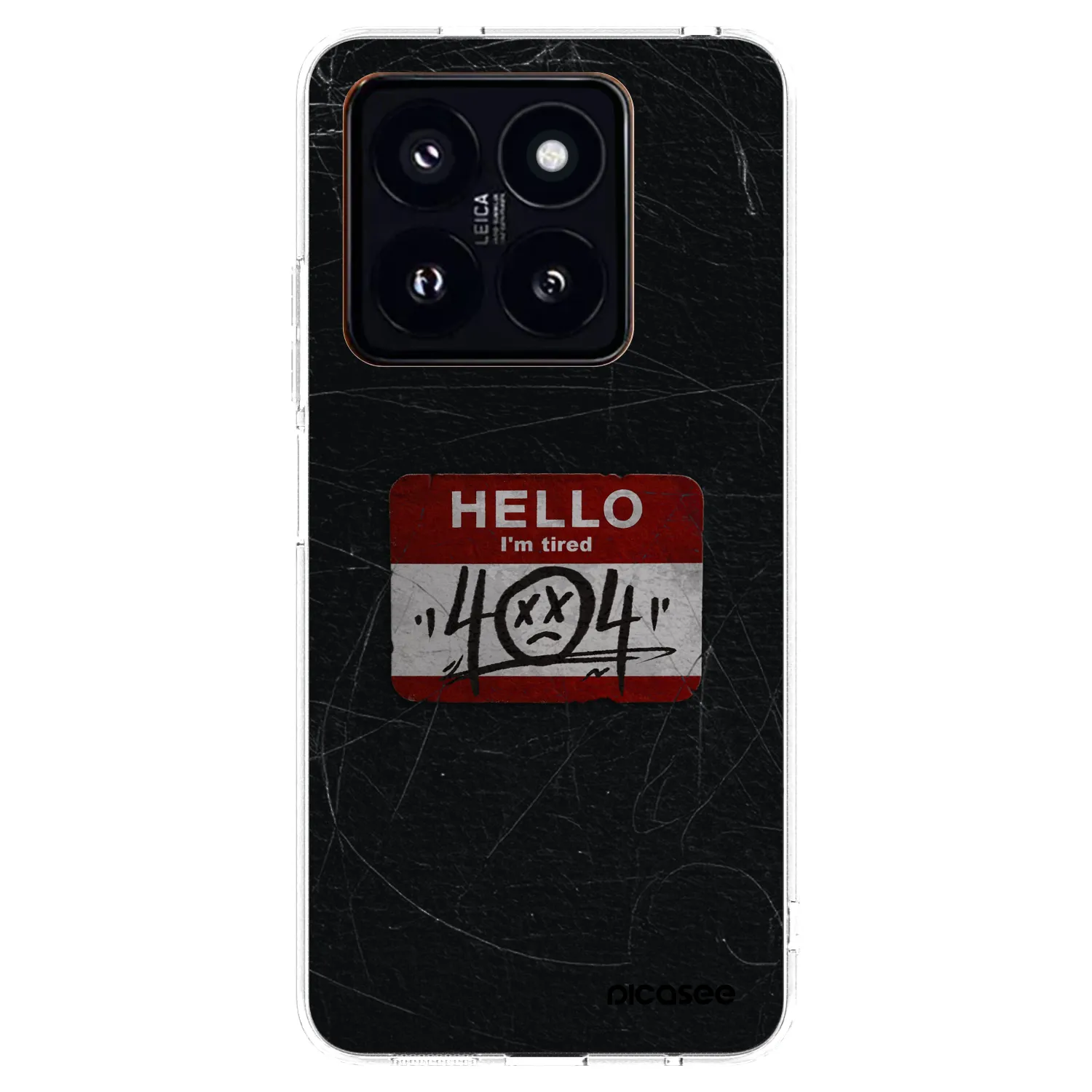 Picasee διαφανής θήκη σιλικόνης Xiaomi 14 Pro - HELLO 404