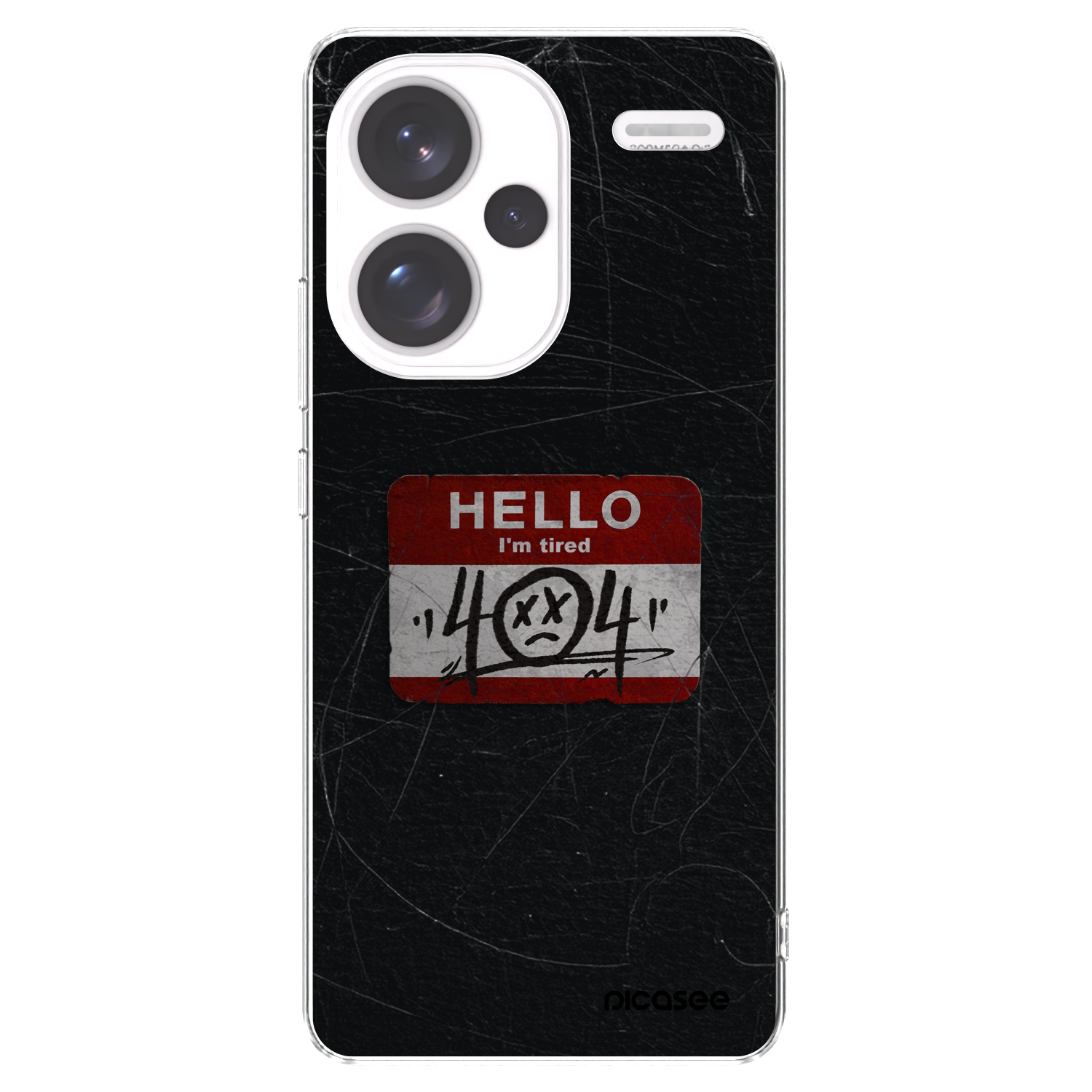 Picasee διαφανής θήκη σιλικόνης Xiaomi Redmi Note 13 Pro+ 5G - HELLO 404