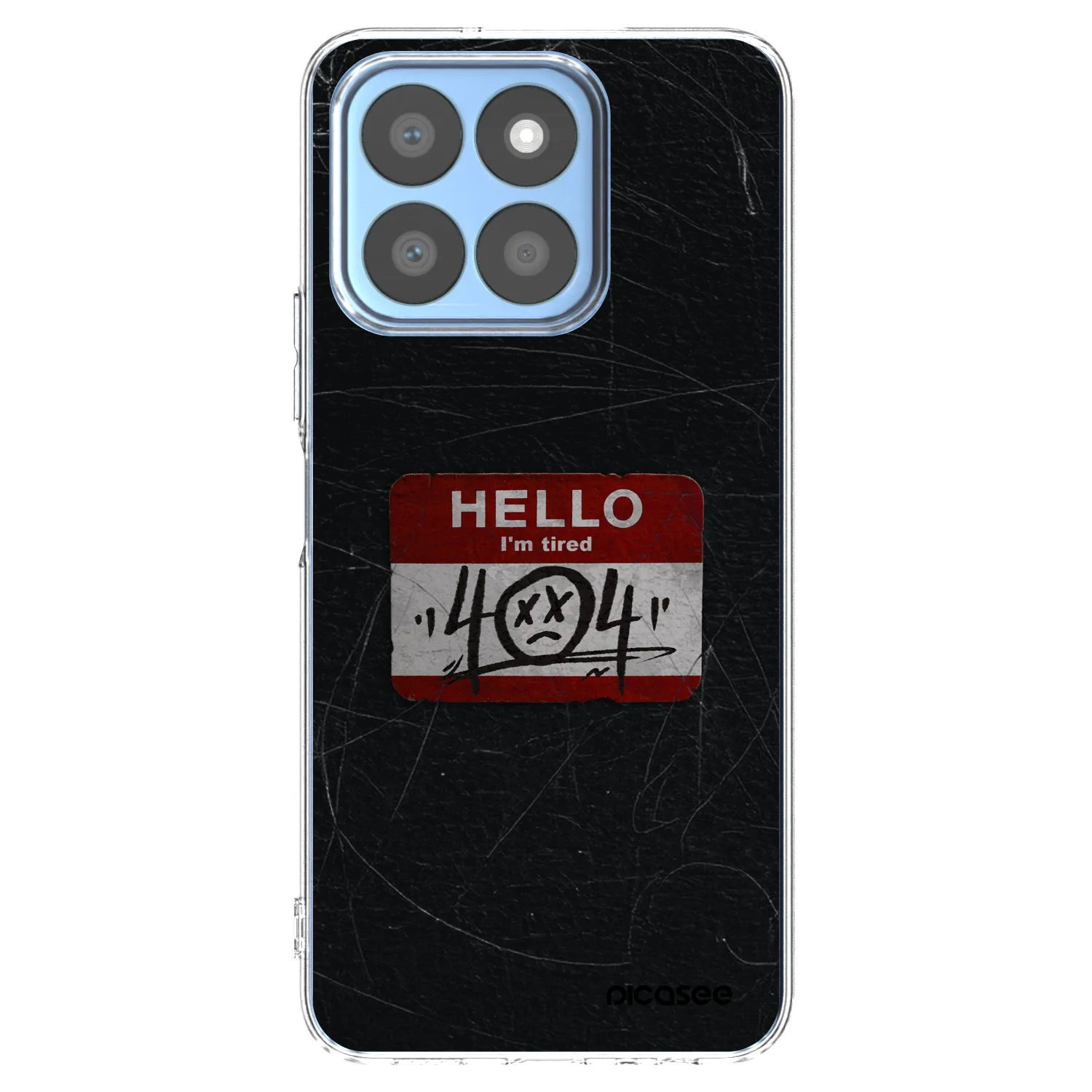 Picasee διαφανής θήκη σιλικόνης Honor X8b - HELLO 404