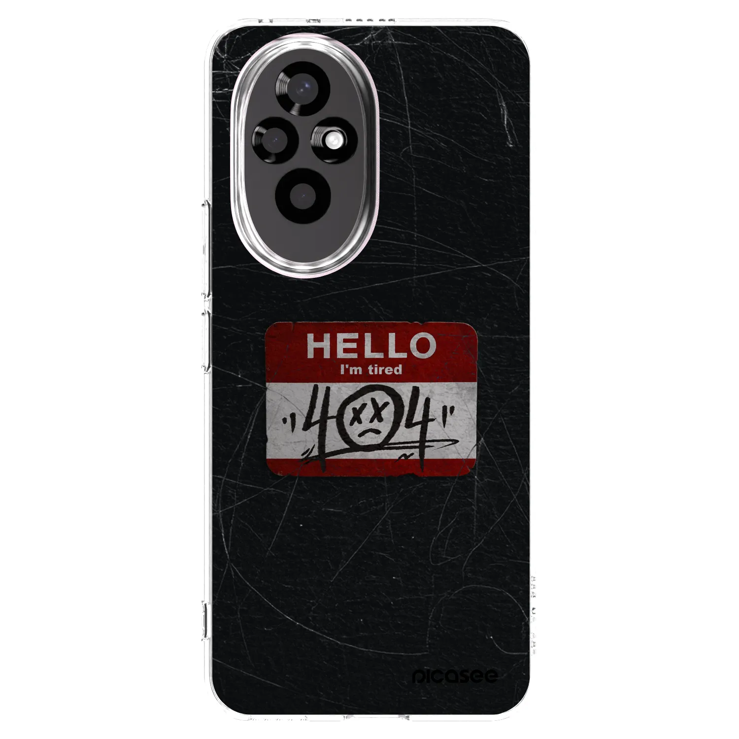 Picasee διαφανής θήκη σιλικόνης Honor 200 Pro 5G - HELLO 404