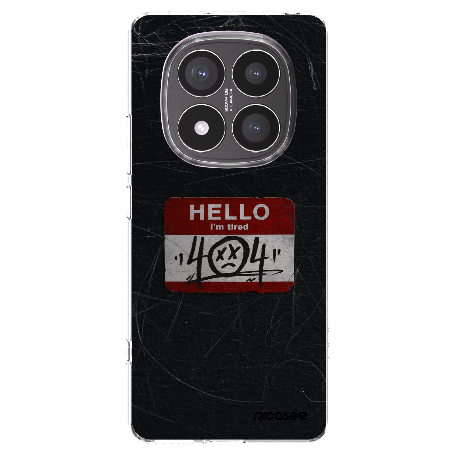 Picasee διαφανής θήκη σιλικόνης Xiaomi Redmi Note 14 Pro+ 5G - HELLO 404