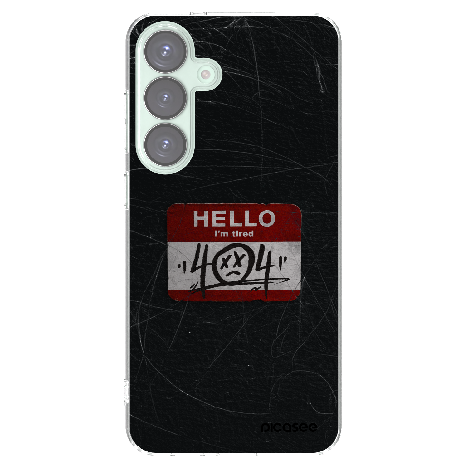 Picasee διαφανής θήκη σιλικόνης Samsung Galaxy S25+ 5G - HELLO 404