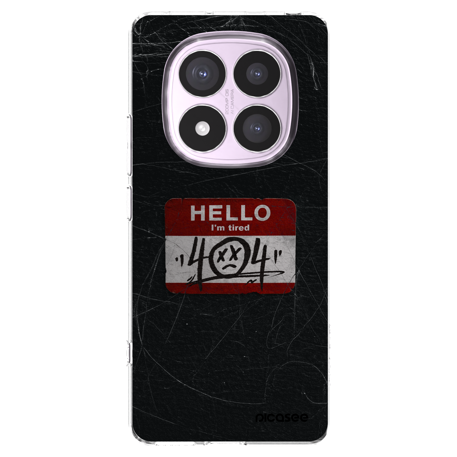 Picasee διαφανής θήκη σιλικόνης Xiaomi Redmi Note 14 Pro 4G - HELLO 404