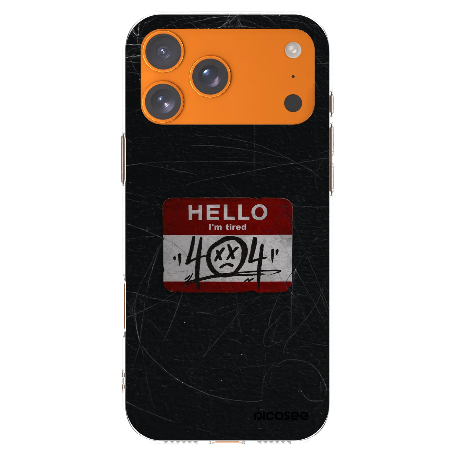 Picasee διαφανής θήκη σιλικόνης Apple iPhone 17 Pro Max - HELLO 404