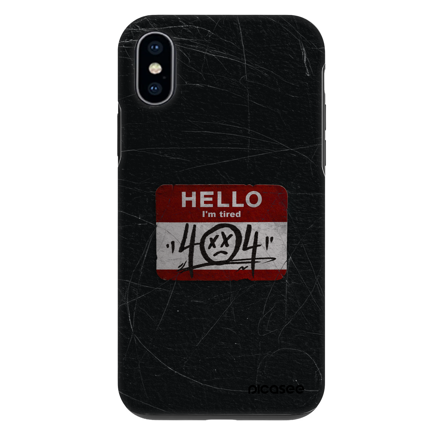 Picasee Fashion Case για Apple iPhone X/XS - HELLO 404