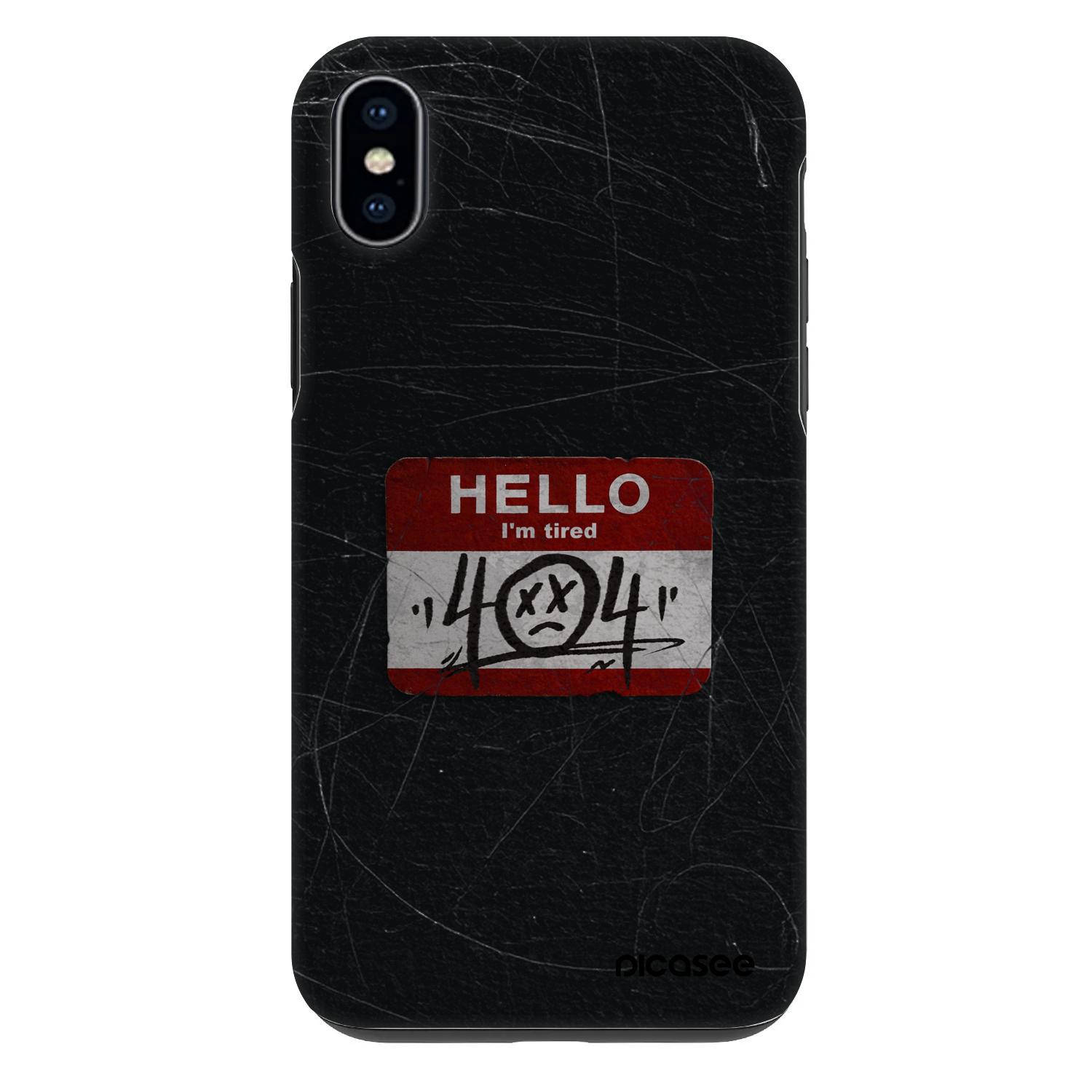Picasee Fashion Case για Apple iPhone XS Max - HELLO 404