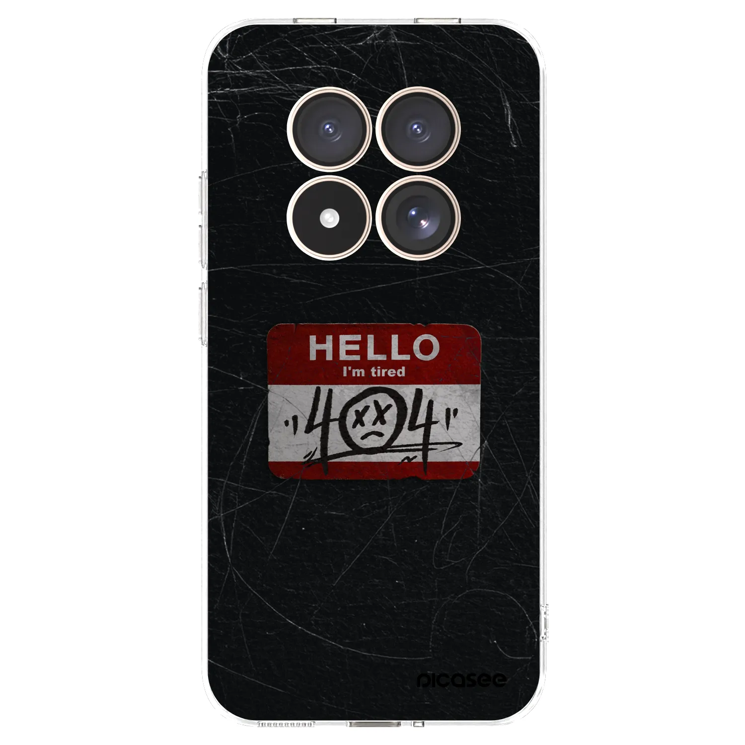 Picasee διαφανής θήκη σιλικόνης Xiaomi Redmi Note 15 Pro 4G - HELLO 404