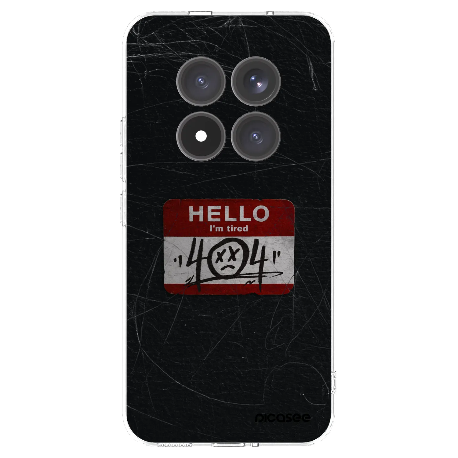 Picasee διαφανής θήκη σιλικόνης Xiaomi Redmi Note 15 Pro+ - HELLO 404