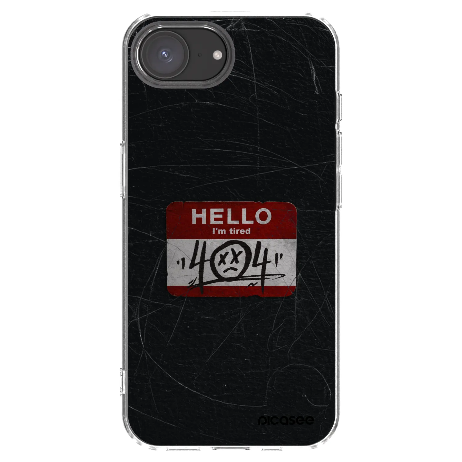 Picasee διαφανής θήκη σιλικόνης Apple iPhone 17e - HELLO 404