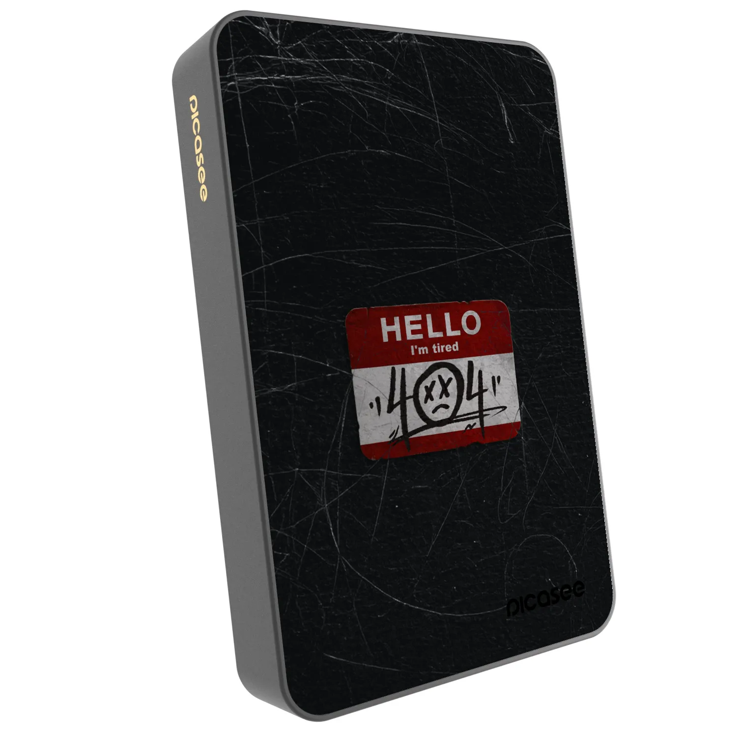 Picasee Powerbank με MagSafe 10 000 mAh Γκρί - HELLO 404