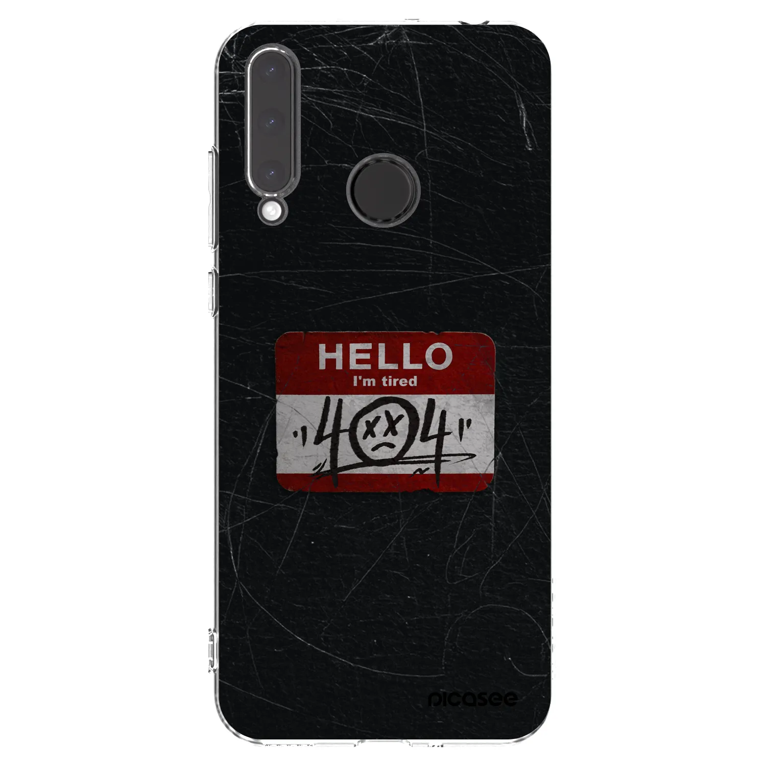 Picasee διαφανής θήκη σιλικόνης Honor 20 Lite - HELLO 404