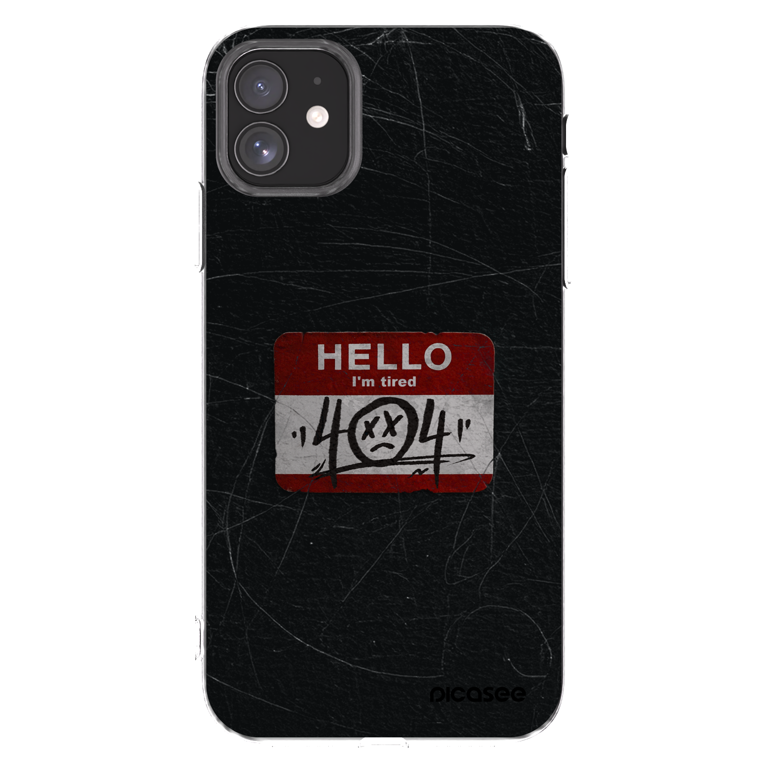 Picasee διαφανής θήκη σιλικόνης Apple iPhone 11 - HELLO 404