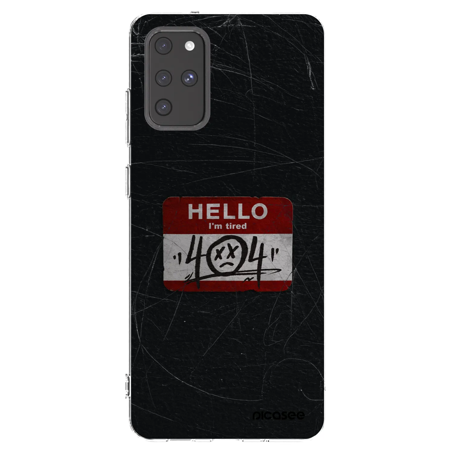 Picasee διαφανής θήκη σιλικόνης Samsung Galaxy S20+ G985F - HELLO 404