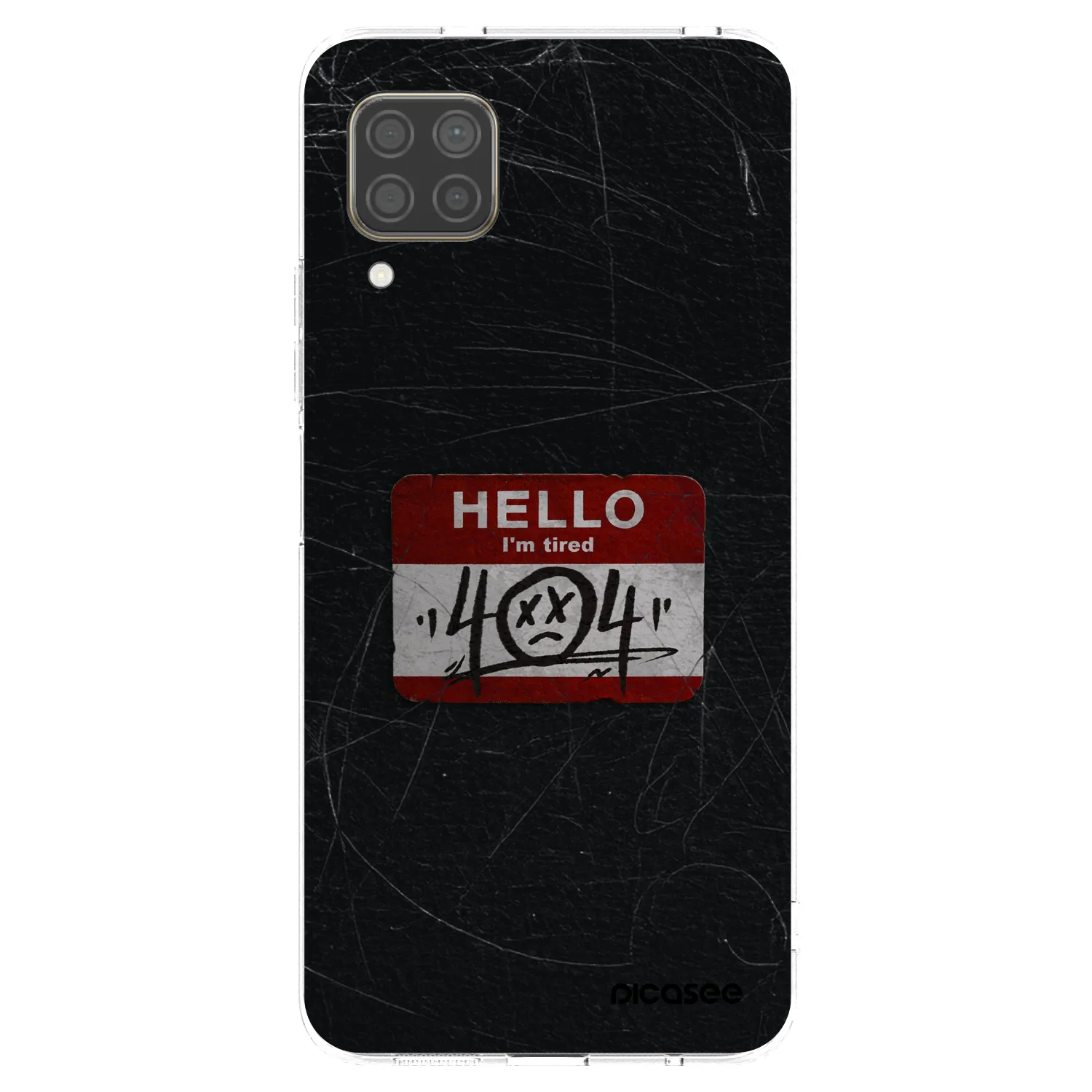 Picasee διαφανής θήκη σιλικόνης Huawei P40 Lite - HELLO 404