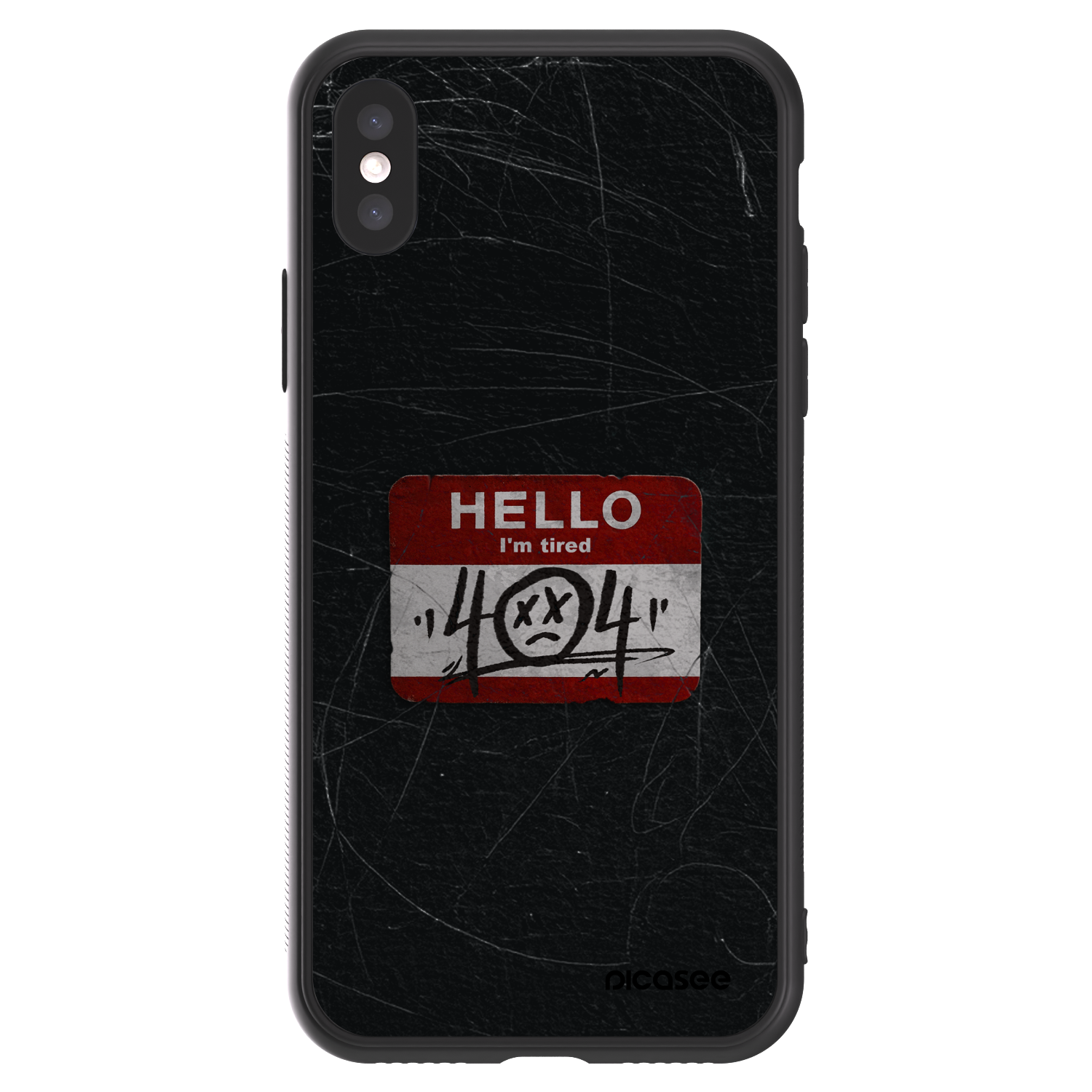 Picasee ULTIMATE CASE για Apple iPhone X/XS - HELLO 404
