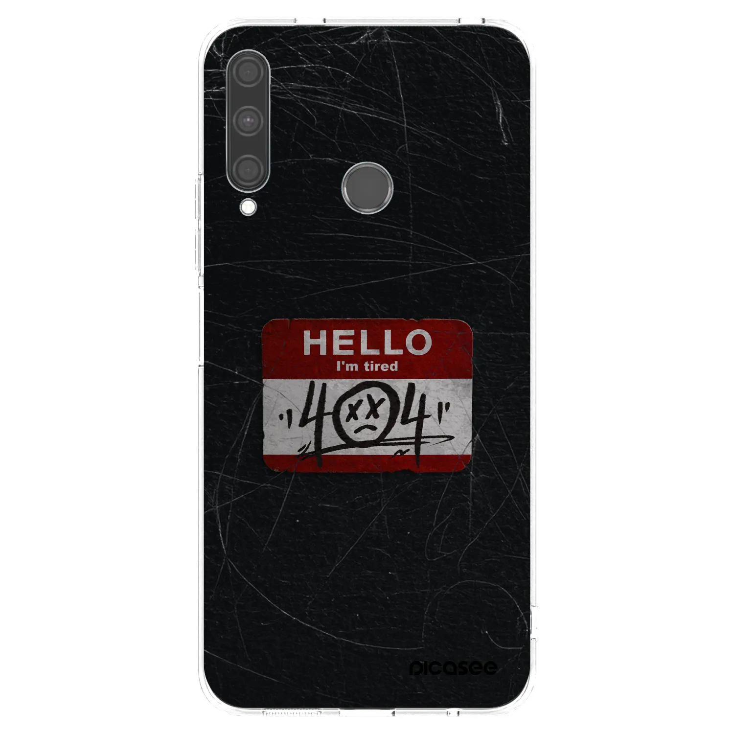 Picasee διαφανής θήκη σιλικόνης Huawei P40 Lite E - HELLO 404