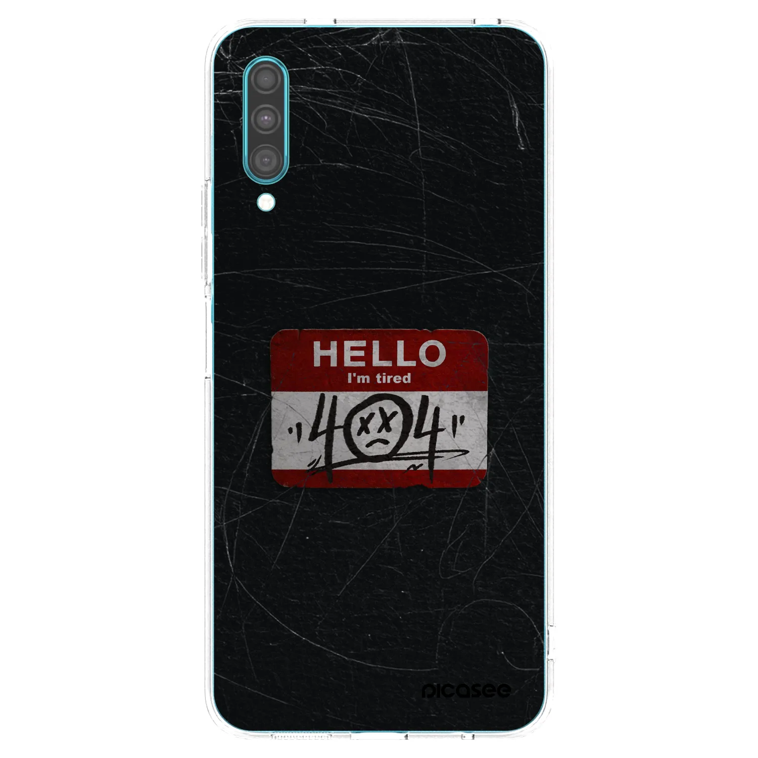 Picasee διαφανής θήκη σιλικόνης Samsung Galaxy A30s A307F - HELLO 404