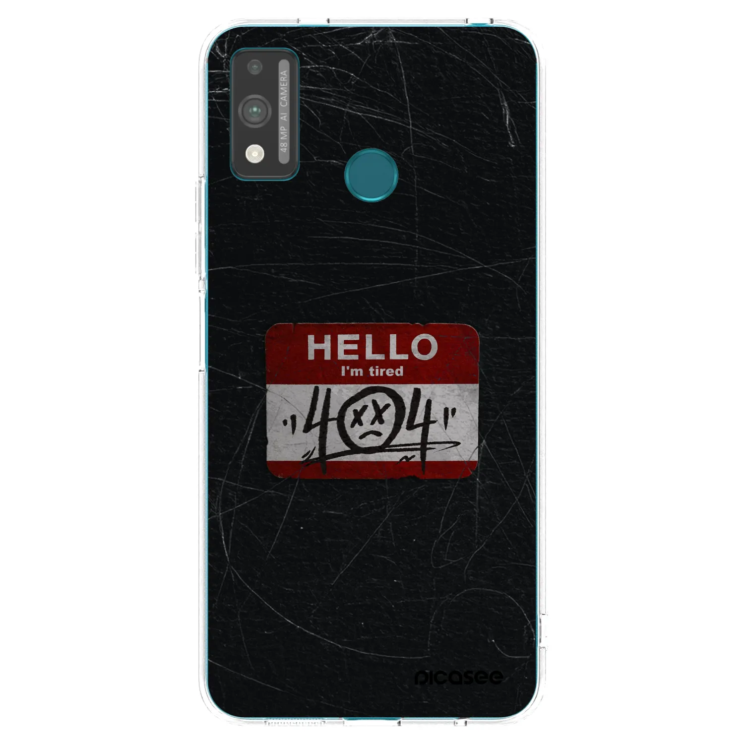 Picasee διαφανής θήκη σιλικόνης Honor 9X Lite - HELLO 404