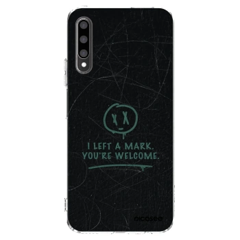 Picasee διαφανής θήκη σιλικόνης Honor 9X Pro - LEFT A MARK