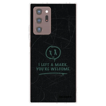 Picasee διαφανής θήκη σιλικόνης Samsung Galaxy Note 20 Ultra - LEFT A MARK