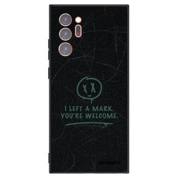 Picasee Μαύρη θήκη σιλικόνης για Samsung Galaxy Note 20 Ultra - LEFT A MARK