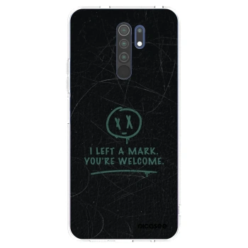 Picasee διαφανής θήκη σιλικόνης Xiaomi Redmi 9 - LEFT A MARK