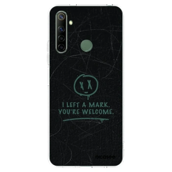 Picasee διαφανής θήκη σιλικόνης Realme 6i - LEFT A MARK