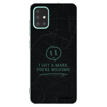 Picasee διαφανής θήκη σιλικόνης Samsung Galaxy M31s - LEFT A MARK