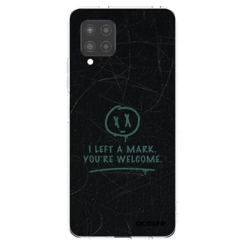 Picasee διαφανής θήκη σιλικόνης Samsung Galaxy A42 A426B - LEFT A MARK