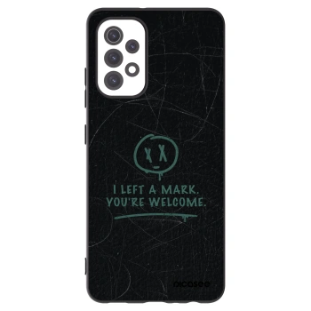 Picasee Μαύρη θήκη σιλικόνης για Samsung Galaxy A32 5G A326B - LEFT A MARK