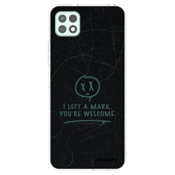 Picasee διαφανής θήκη σιλικόνης Samsung Galaxy A22 A226B 5G - LEFT A MARK