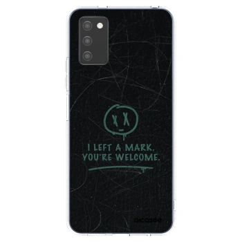 Picasee διαφανής θήκη σιλικόνης Samsung Galaxy A02s A025G - LEFT A MARK