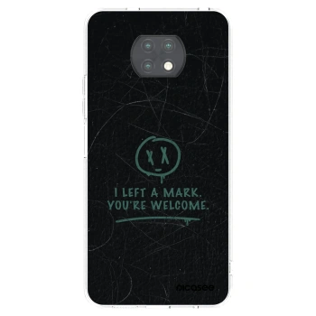 Picasee διαφανής θήκη σιλικόνης Xiaomi Redmi Note 9T - LEFT A MARK