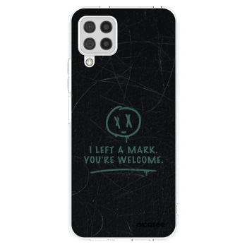 Picasee διαφανής θήκη σιλικόνης Samsung Galaxy A22 A225F 4G - LEFT A MARK