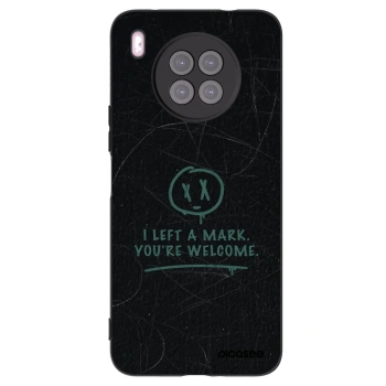 Picasee Μαύρη θήκη σιλικόνης για Huawei Nova 8i - LEFT A MARK