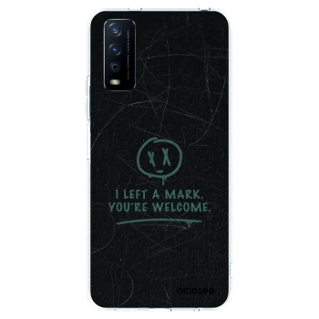 Picasee διαφανής θήκη σιλικόνης Vivo Y11s - LEFT A MARK
